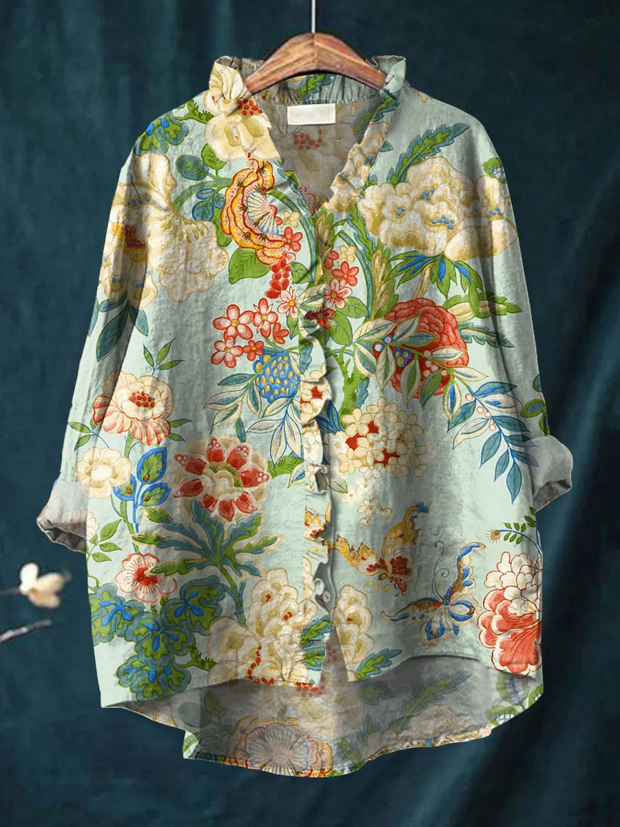 Blusa Elegante – Valentina – con Balza Femminile