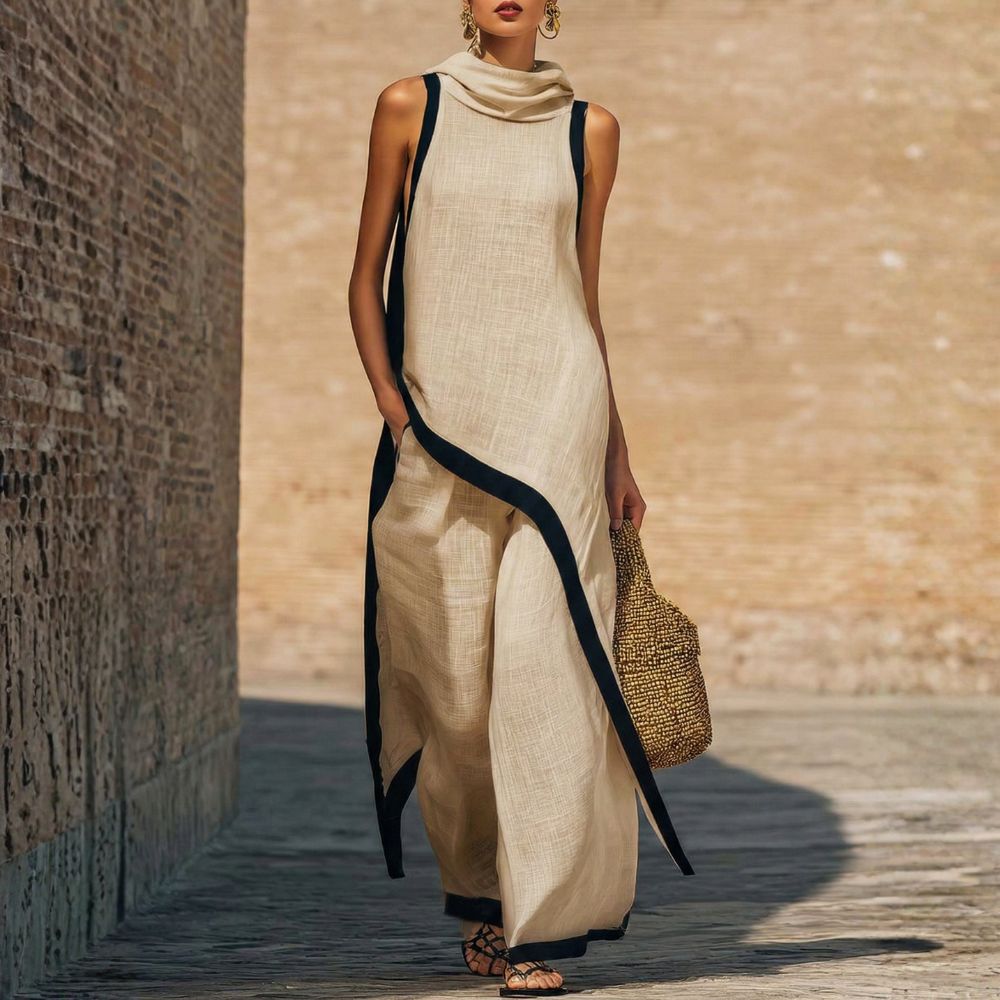 Completo Elegante – Willow – Scollo Drappeggiato