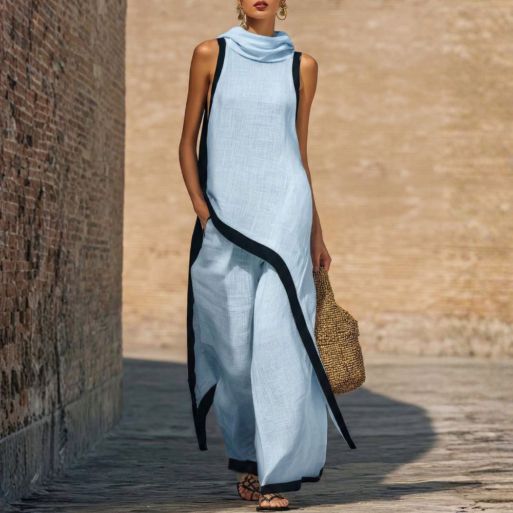 Completo Elegante – Willow – Scollo Drappeggiato
