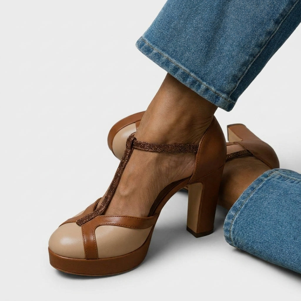 Scarpe con Tacco – Beatrice – con Cinturino Laterale