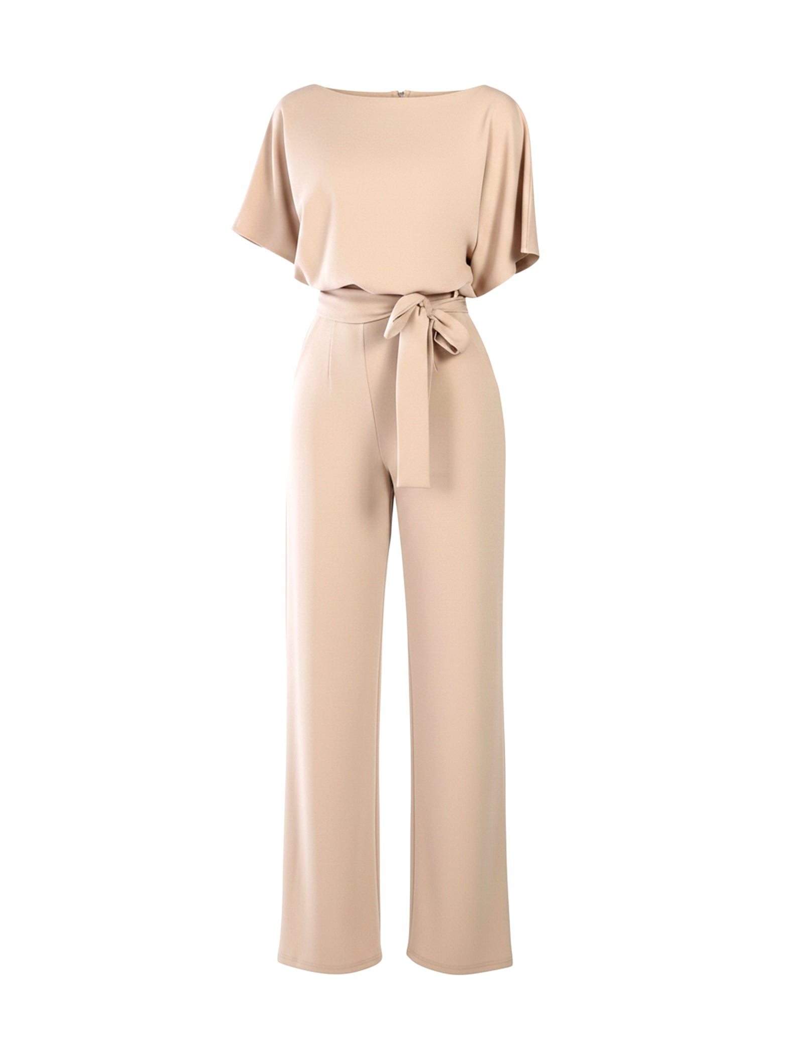 Tuta Elegante – Elena – con Vita a Laccio e Gamba Ampia