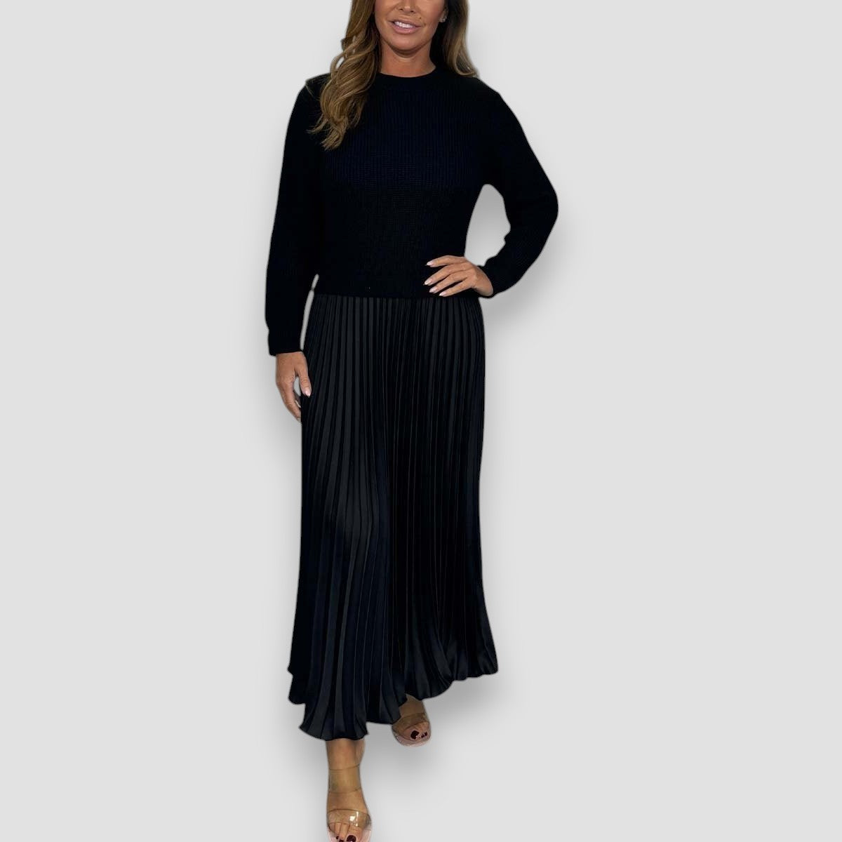 Completo Elegante – Elena – Gonna Plissettata