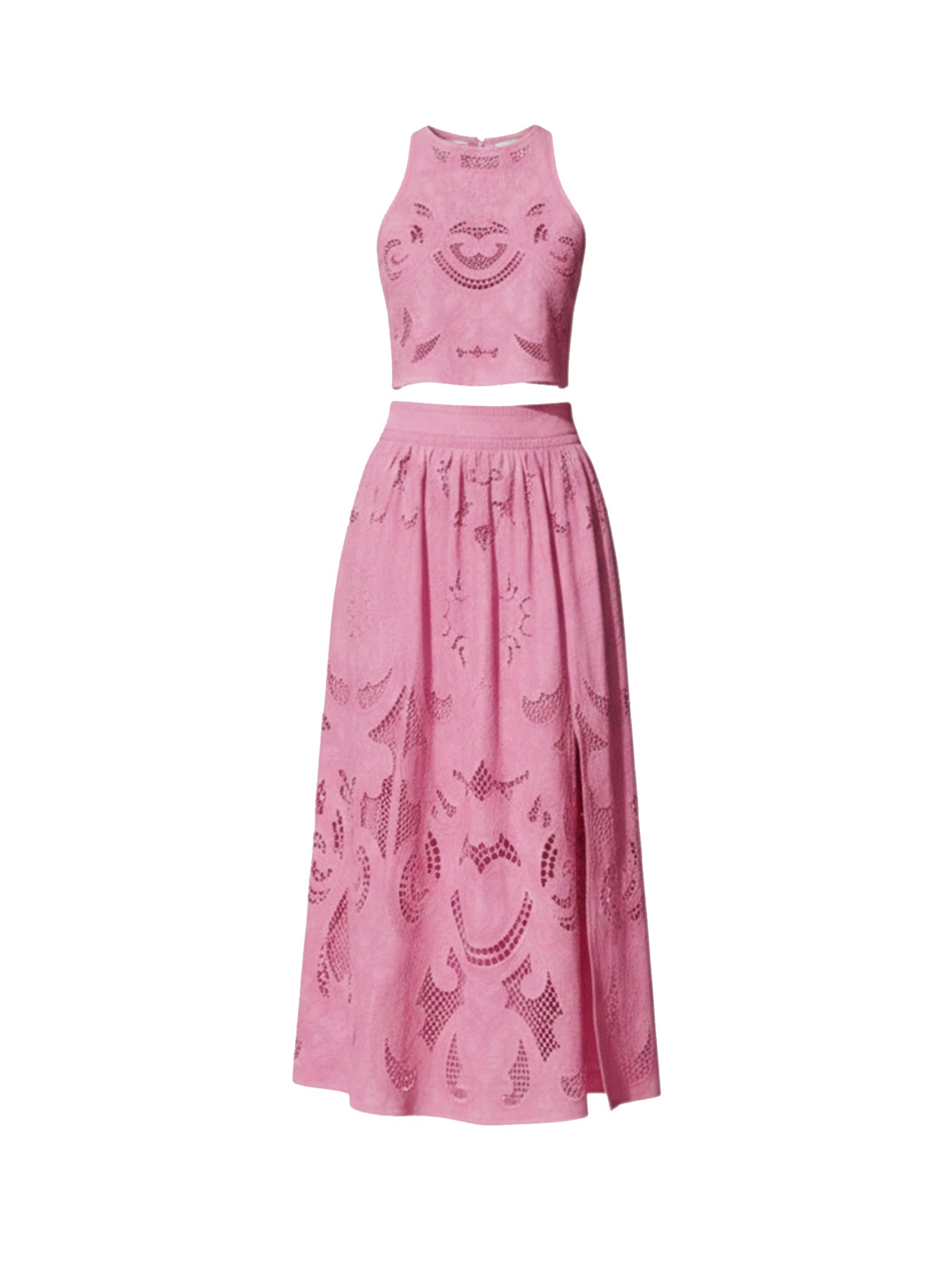 Completo Elegante – Emma – in Pizzo con Gonna e Top
