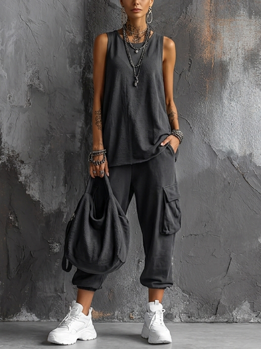 Completo Casual – Ella – Tessuto Fluido e Rilassato