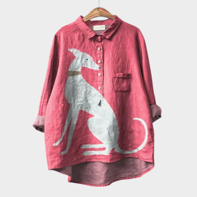 Blusa Elegante – Valentina – Maniche Lunghe Arrotolabili