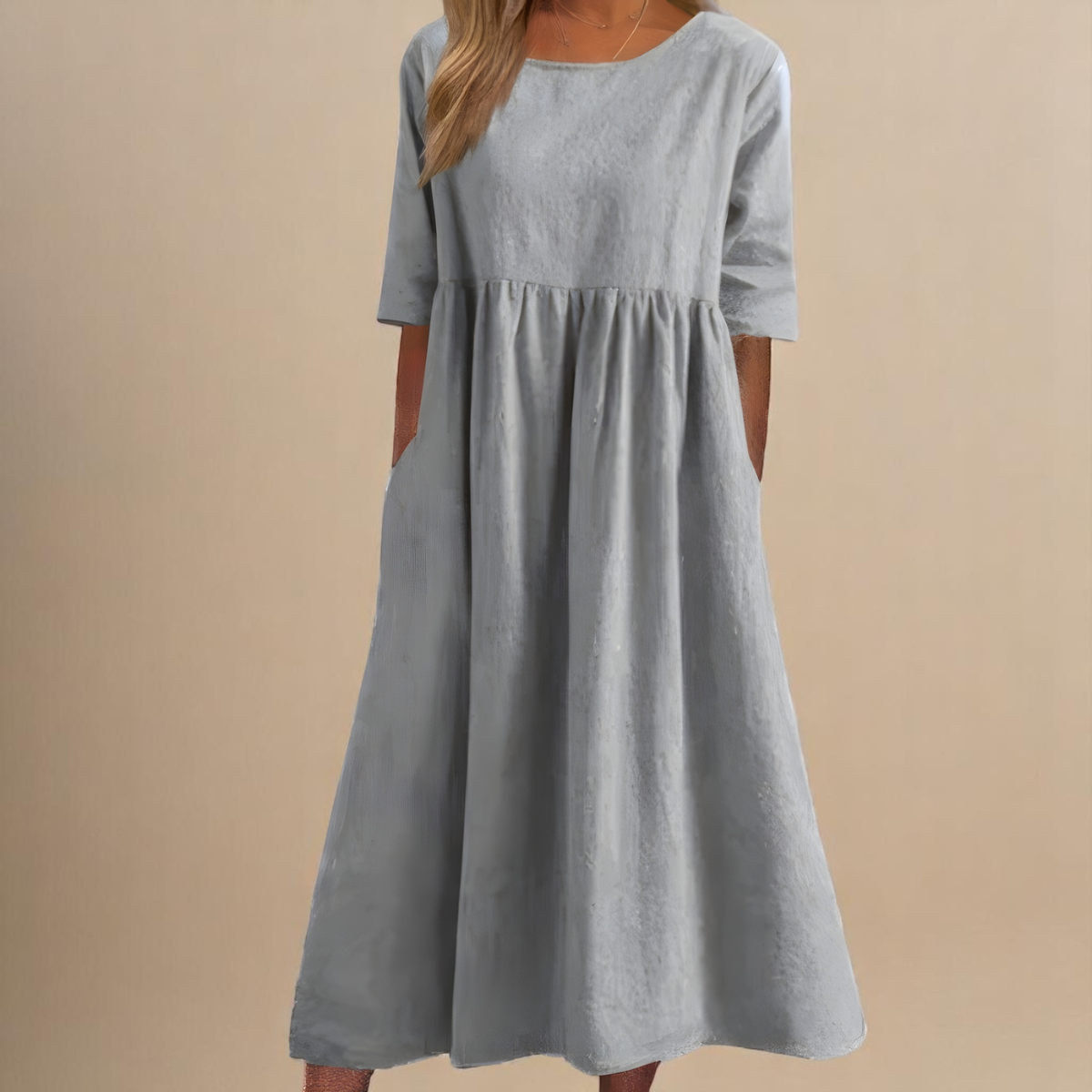 Abito – Arianna – Linea A con Maniche Leggere