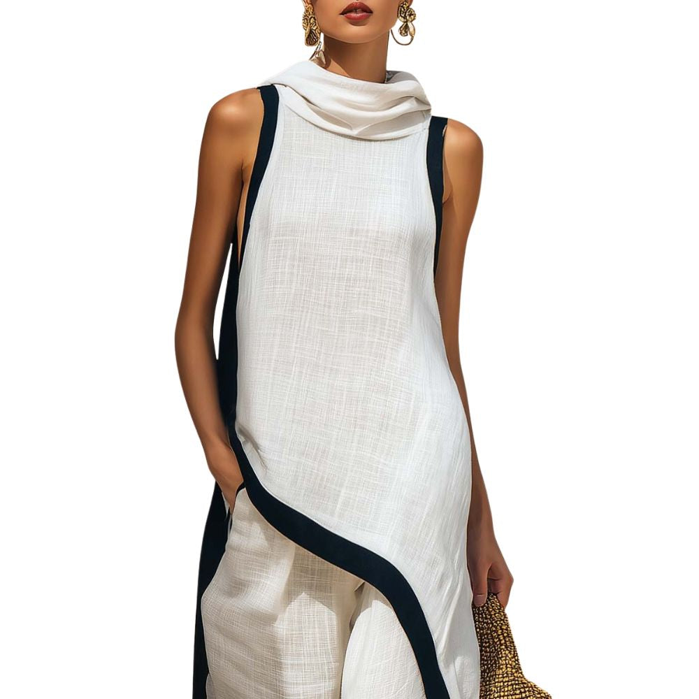 Completo Elegante – Willow – Scollo Drappeggiato