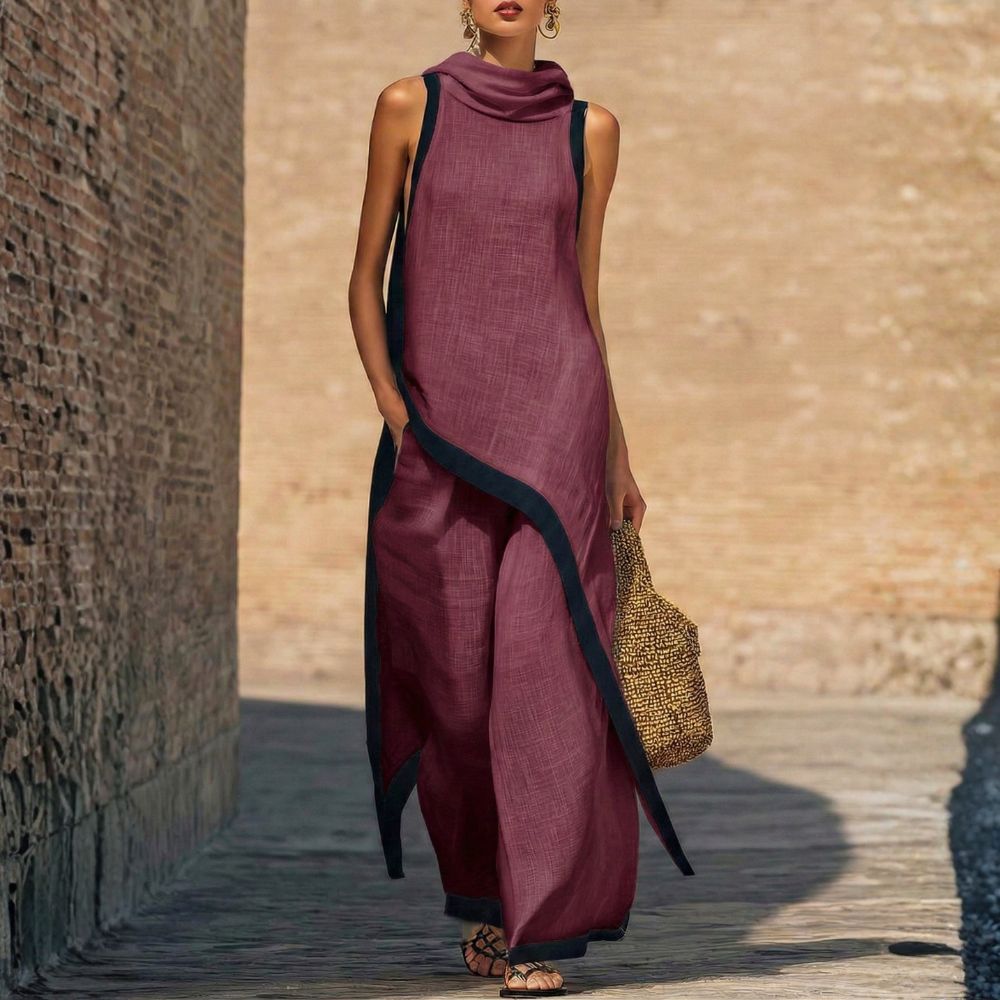 Completo Elegante – Willow – Scollo Drappeggiato