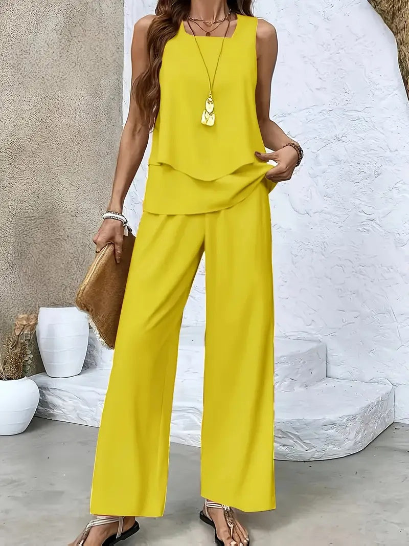 Completo Elegante – Giorgia – Silhouette Fluida Estiva