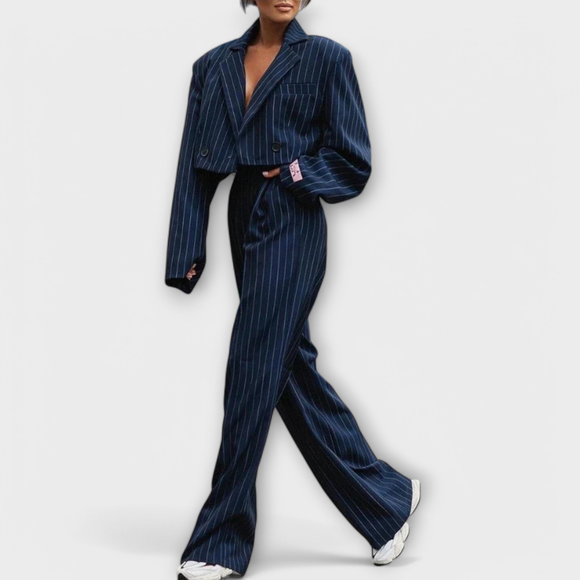 GIULIA Elegante – Giulia – Tessuto Leggero a Righe
