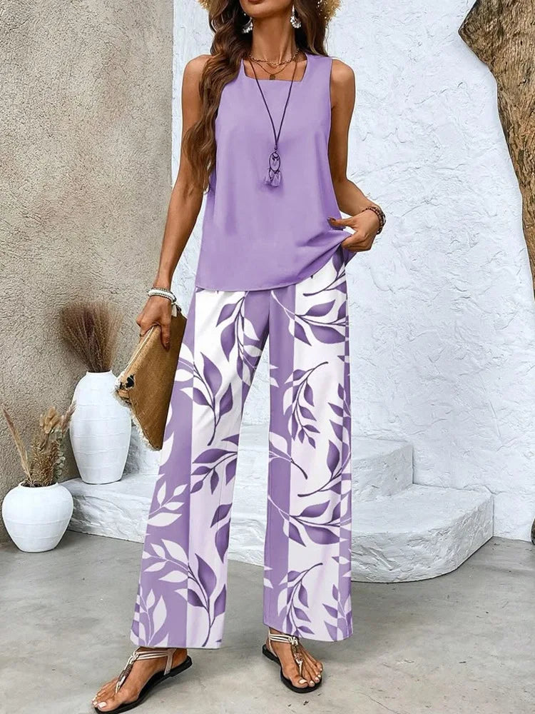 Completo Elegante – Valentina – Scollatura Rotonda Svolazzante