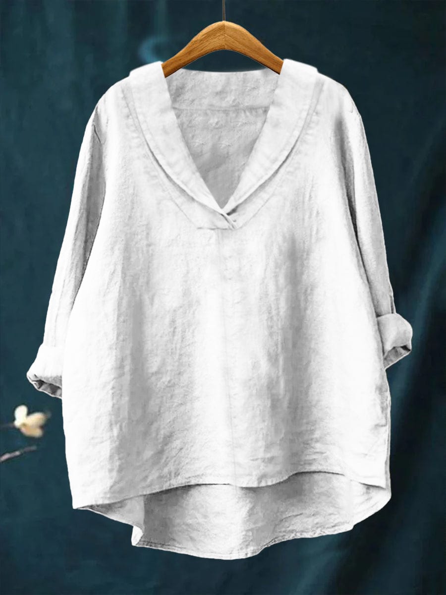 Blusa Elegante – Arianna – Vestibilità Sciolta e Stampa Artistica