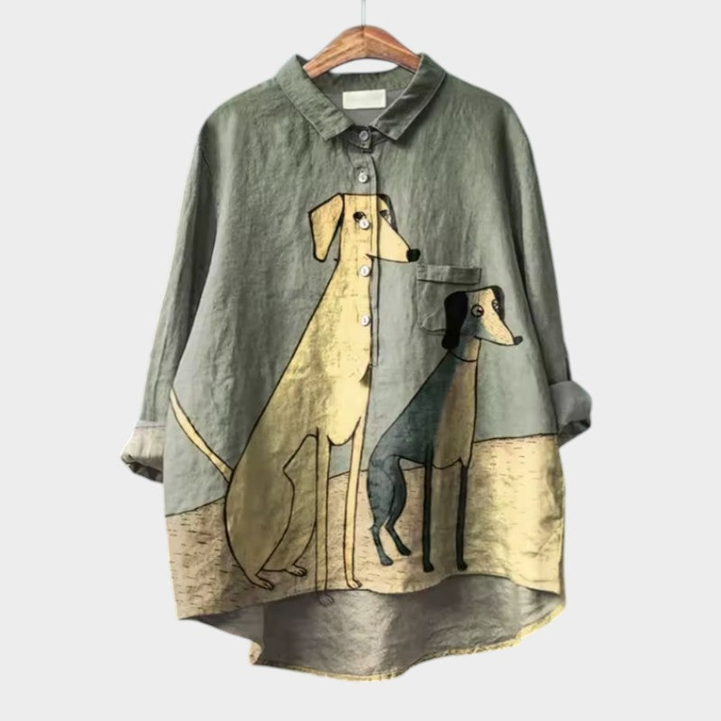 Blusa Elegante – Valentina – Maniche Lunghe Arrotolabili