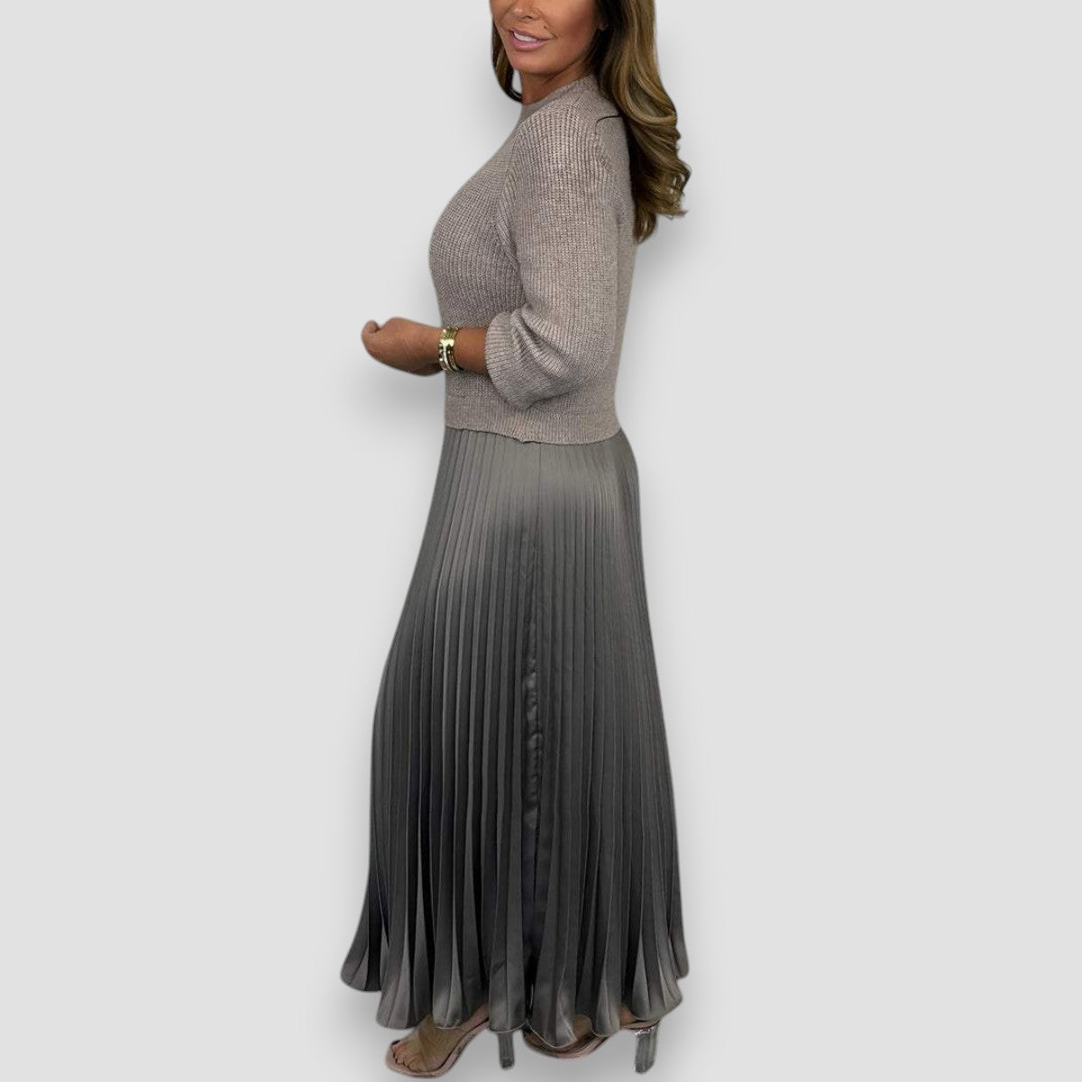 Completo Elegante – Elena – Gonna Plissettata