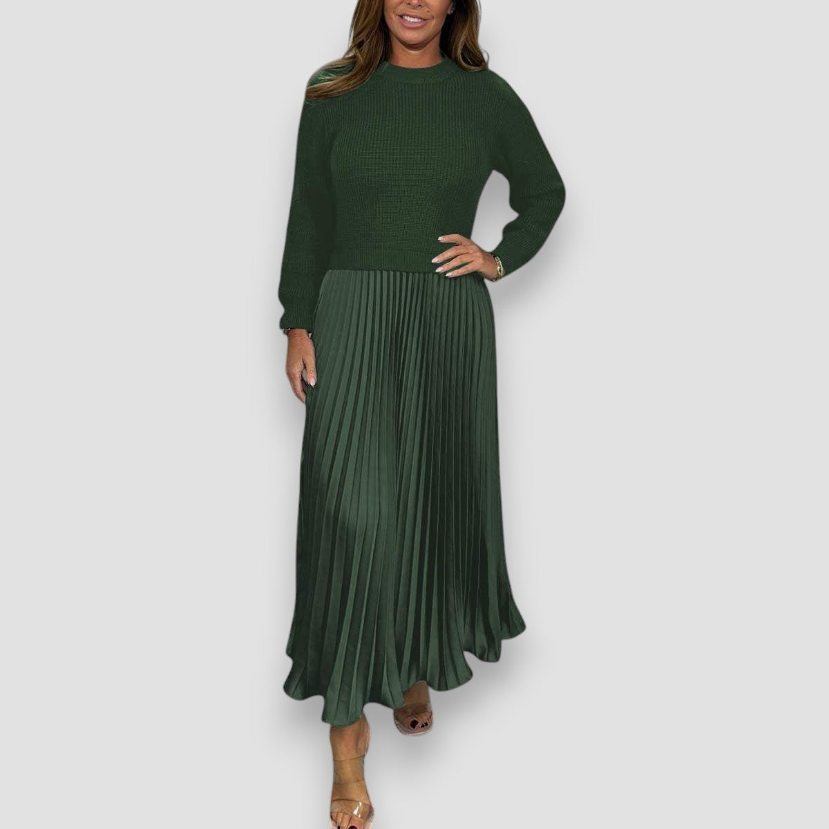 Completo Elegante – Elena – Gonna Plissettata