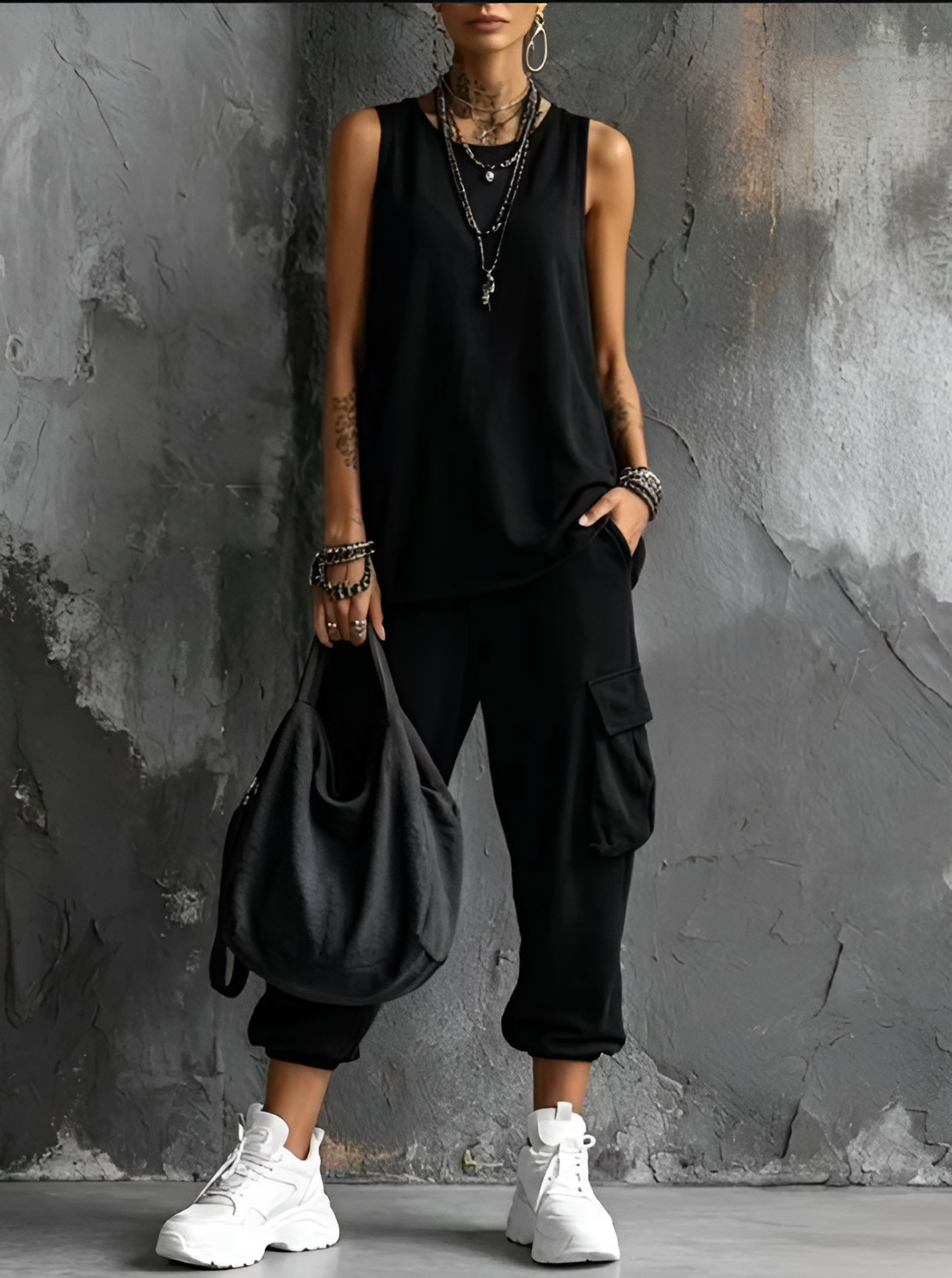 Completo Casual – Ella – Tessuto Fluido e Rilassato
